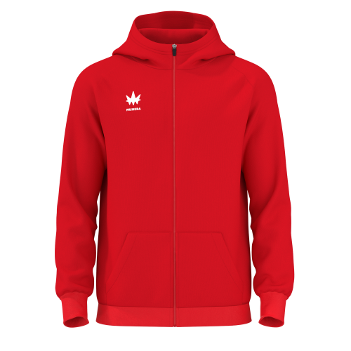 фото Толстовка Primera ELEMENT 24 FZ Hoodie Fleece 461411-652 красная каталог
