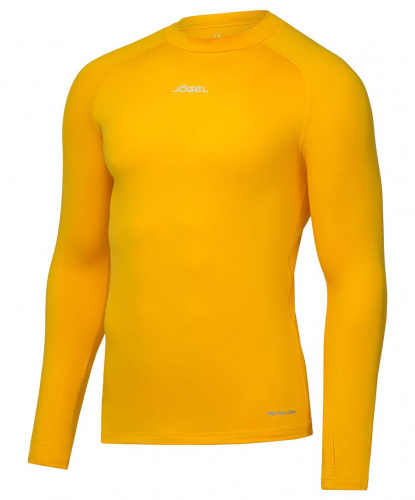 фото Утепленный компрессионный джемпер Jogel CAMP Baselayer Top ЦБ-00004057 желтый каталог
