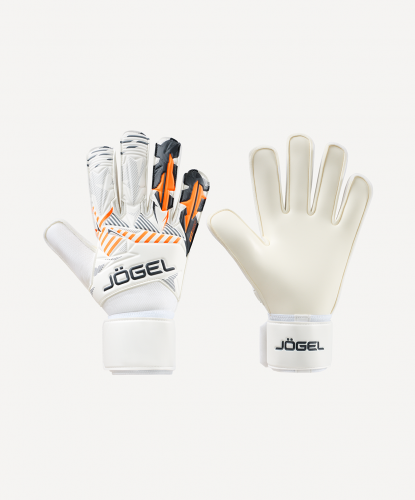фото Вратарские перчатки Jogel Magnum BL3 Flat ЦБ-00007127 белые каталог
