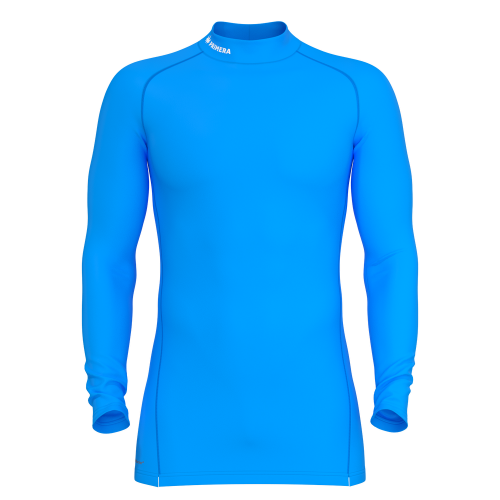 фото Компрессионное белье Primera EVOLUTION L/S Warm Top 971413-450 голубое каталог
