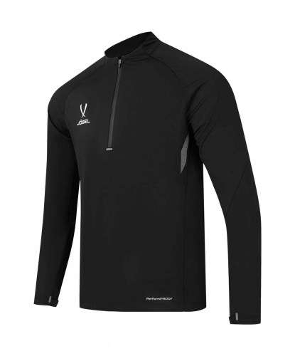 фото Тренировочный вз свитер Jogel PREMIER 1/4 Zip Wind Top ЦБ-00004953 черный каталог
