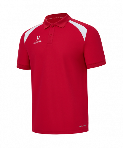 фото Поло Jogel DIVISION CVC Polo ЦБ-00008010 красное каталог
