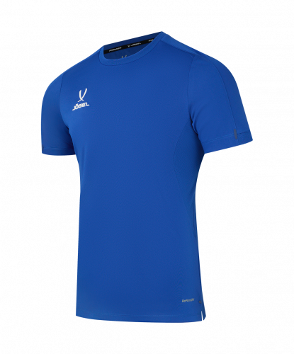 фото Тренировочная футболка Jogel PREMIER Training Poly Tee ЦБ-00004873 синяя каталог
