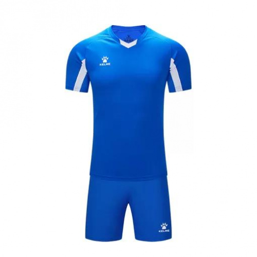 фото Комплект (майка + трусы) детской формы Kelme UNION 7351ZB3130.409 сине-белаяя каталог
