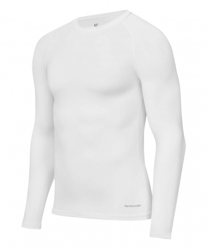 фото Компрессионная майка Jogel CAMP Baselayer LS Tee ЦБ-00004009 белая каталог
