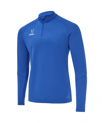 фото Тренировочный свитер Jogel PREMIER Training 1/4 Zip Fleece Top ЦБ-00004967 синий каталог
