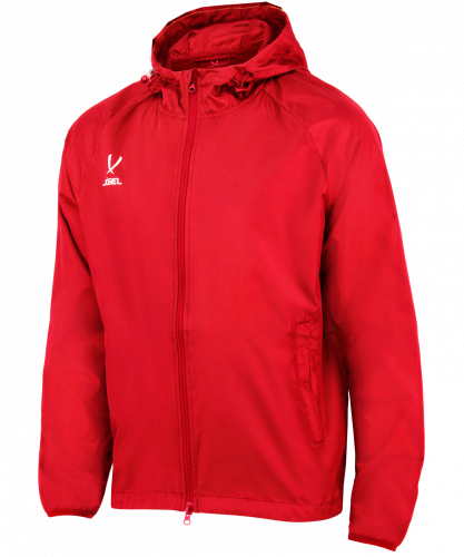фото Детская куртка вз Jogel CAMP Rain Jacket ЦБ-00000368 красная каталог
