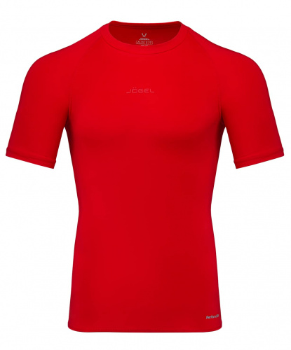 фото Футболка Jogel компрессионная Baselayer Tee SS 2 ЦБ-00003109 красная каталог
