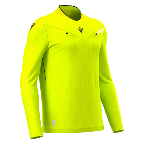 фото Судейская майка Macron MENDEZ ECO LS 800004631509 желтая каталог
