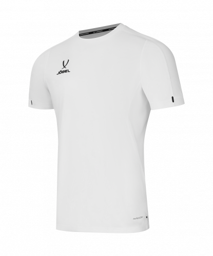 фото Тренировочная футболка Jogel PREMIER Training Poly Tee ЦБ-00004877 белая каталог
