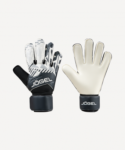 фото Вратарские перчатки Jogel Magnum BL3 Flat ЦБ-00007128 черные каталог
