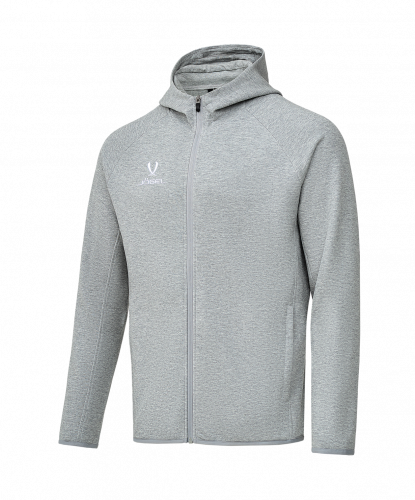 фото Детская толстовка на молнии Jogel ESSENTIAL Athlete Hooded FZ Jacket ЦБ-00004330 серая каталог
