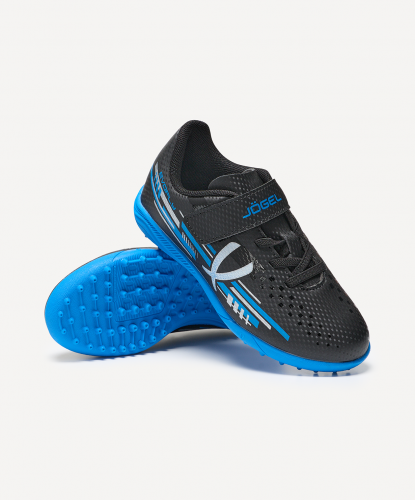 фото Детские сороконожки Jogel EVOFLY TF TALANT black/blue ЦБ-00004214 каталог
