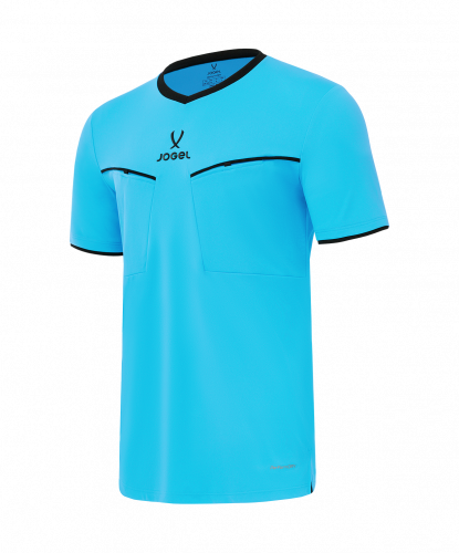 фото Судейская майка Jogel DIVISION Referee SS Tee 2.0 ЦБ-00007685 голубая каталог
