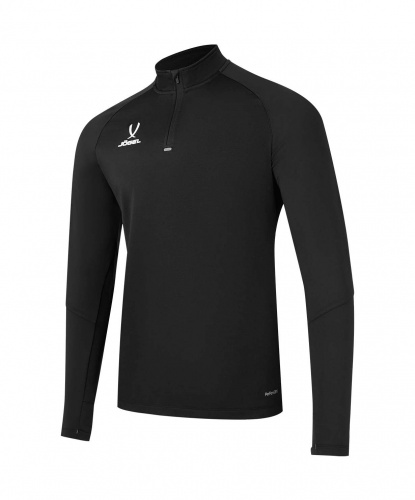фото Тренировочный свитер Jogel PREMIER Training 1/4 Zip Fleece Top ЦБ-00004961 черный каталог
