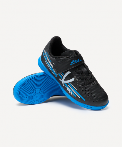 фото Детские футзалки Jogel EVOFLY IN TALANT black/blue ЦБ-00004208 каталог

