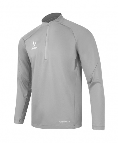 фото Тренировочный вз свитер Jogel PREMIER 1/4 Zip Wind Top ЦБ-00004957 серый каталог

